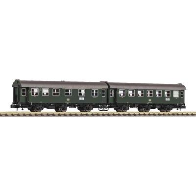 Piko N 40763 N set van 2 ombouwwagens AB3yg + B3yg van de DB Piko N 40763 N set van 2 ombouwwagens AB3yg + B3yg van de DB