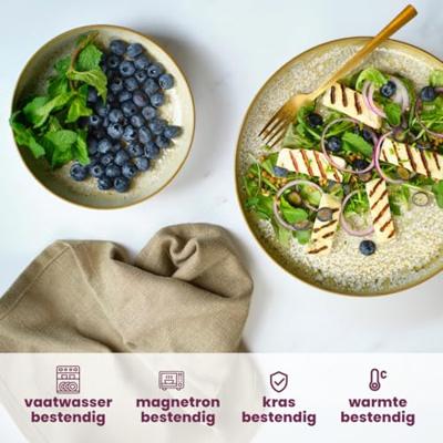 Cosy & Trendy Ontbijtborden / Dessertborden - Baltic Luna ø 20 cm - 6 stuks