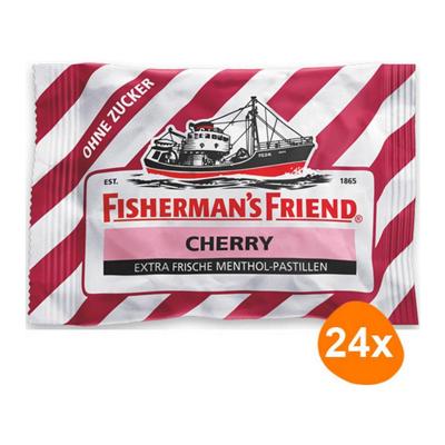 Fisherman's Friend - Cherry Suikervrij - 24 stuks