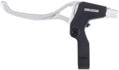 CONTEC remgreep "bl-mt20 twist" ct brakelever bl-mt20 tw left v-brake silver/bl.