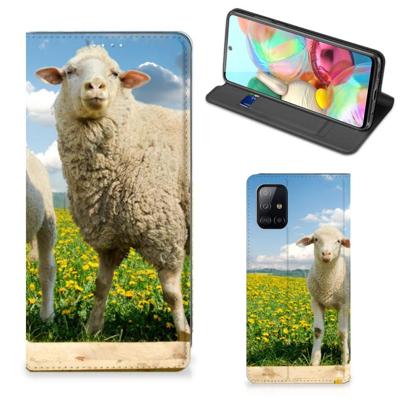 Samsung Galaxy A71 | Hoesje maken | Schaap en Lammetje Samsung Galaxy A71 | Hoesje maken | Schaap en Lammetje