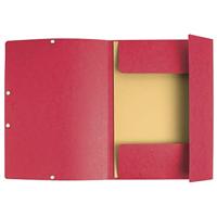 Exacompta elastomap uit karton, ft A4, 3 kleppen, set van 3 stuks in 3 tinten oranje (Zon) - thumbnail