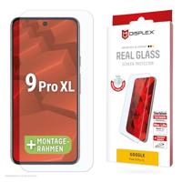 Displex Beschermglas 2D/Clear (10H) voor Google Pixel 9 Pro XL, Eco-montageframe, gehard glas, krasbestendige beschermfolie, hoesvriendelijk - thumbnail