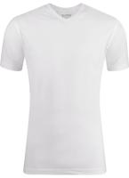 Slater Basic T-Shirt V- neck White Two Pack (art 3500) - thumbnail