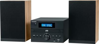 Thomson Micro Bluetooth Radio CD MP3 (hout en zwart)