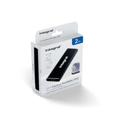 Integral INSSD2TBG3.2SX 2 Tb Slimxpress Draagbare Ssd Integral INSSD2TBG3.2SX 2 Tb Slimxpress Draagbare Ssd