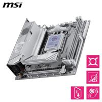 MSI MPG X870I EDGE TI EVO WIFI Moederbord Socket AMD AM5 Vormfactor ITX Moederbord chipset AMD® X870 - thumbnail