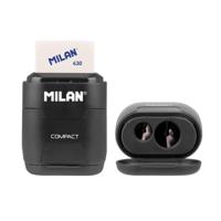 Puntenslijper Milan compactserie especial shadow Zwart Natuurlijk rubber - thumbnail