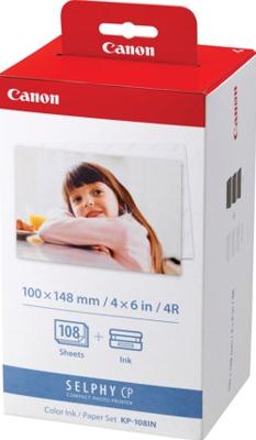 KP-108IN - Kleur (cyaan, magenta, geel) - printcartridge / papierpakket - voor SELPHY CP1000, CP1200, CP1300, CP330, CP530, CP780, CP790, CP800, CP820, CP900, CP910 KP-108IN - Kleur (cyaan, magenta, geel) - printcartridge / papierpakket - voor SELPHY CP1000, CP1200, CP1300, CP330, CP530, CP780, CP790, CP800, CP820, CP900, CP910