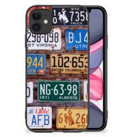 iPhone 11 Silicone Back Case Kentekenplaten - thumbnail