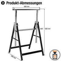 Meister Werkschraag Telescopisch 200Kg - WU5258110 - thumbnail