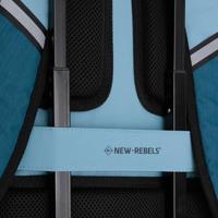 New Rebels Otis - Stanford Rugtas 20L - Duotone - duurzaam waterafstotend polyester - 15.6" laptop - Blauw - thumbnail