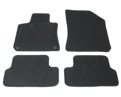 Automatten op maat - zwart stof - Peugeot 308 vanaf 2013 Automatten op maat - zwart stof - Peugeot 308 vanaf 2013