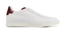 Santoni Heren Sneakers in Leder (Wit) - thumbnail