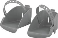 Pol Isport bubbly maxi set voetbakjes zwart - thumbnail