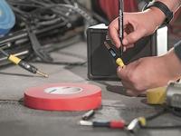 HellermannTyton HTAPE-TEX-WH-19X10 712-00205 Textieltape HelaTape Tex Wit (l x b) 10 m x 19 mm 1 stuk(s) - thumbnail