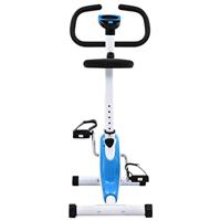 VidaXL Hometrainer met bandweerstand blauw - thumbnail