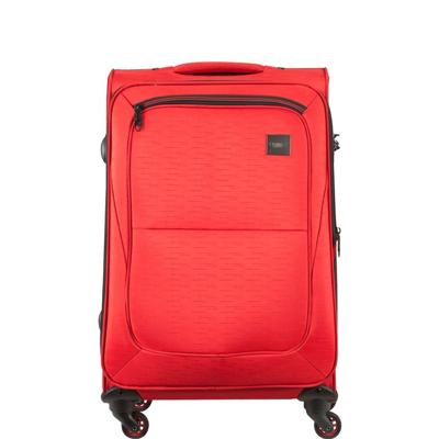 Princess Traveller Colombo 4 Wiel Trolley M red Zachte koffer Princess Traveller Colombo 4 Wiel Trolley M red Zachte koffer