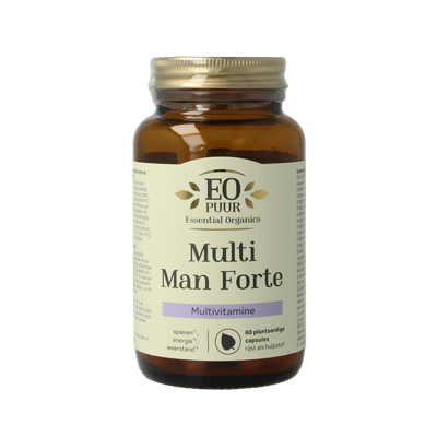 Multi man forte puur 60 Vegetarische capsules