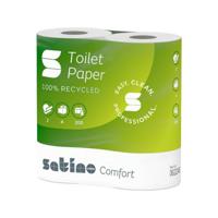 Toiletpapier Satino MT1 Comfort 2-laags 200 vel wit 062240 - thumbnail