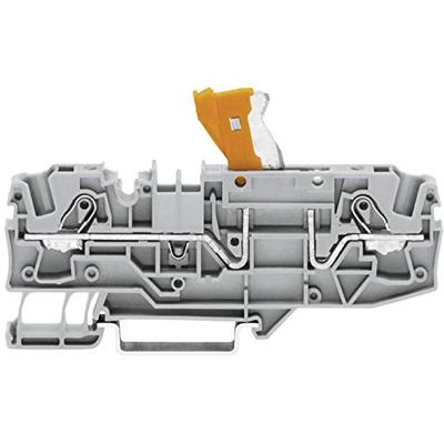 WAGO 2006-1671 Scheidingsklem 7.50 mm Spanveer Toewijzing: L Grijs 1 stuk(s)