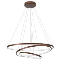 Lyora Design hanglampFerrol koffie bruin triple - 6265004 - thumbnail