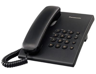 Huistelefoon Panasonic KX-TS500EXB Zwart