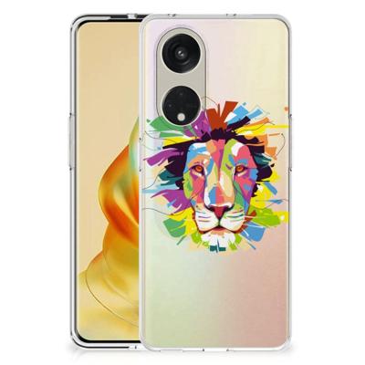 OPPO Reno8 T 5G Telefoonhoesje met Naam Lion Color OPPO Reno8 T 5G Telefoonhoesje met Naam Lion Color