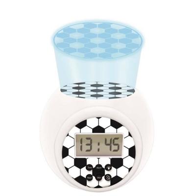 Wekkerprojector Voetbaleditie timerfunctie LEXIBOOK