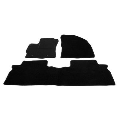 Automatten op maat - zwart stof - Toyota Verso 2009-2018