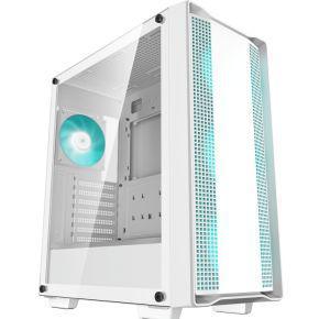 DeepCool cc560 v2 midi tower behuizing (wit | 2x usb-a | tempered glass)