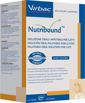 Virbac Nutribound Kat 150ml - Voedingssupplement 3 x 150 ml