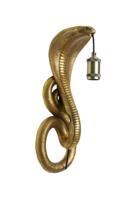 Light & Living Wandlamp 'Snake' 52cm hoog, kleur Antiek Brons - thumbnail