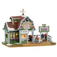 Woolly Wonderland Alpaca Ranch 15x26x19 cm Kersthuisje LEMAX - Lemax - thumbnail