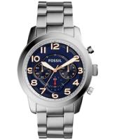 Fossil FS5203 &apos;Pilot 54&apos; chronograaf roestvrij stalen Herenhorloge - thumbnail