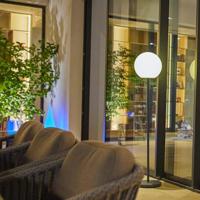 Lichtgevende vloerlamp - LUMISKY - LUNY TALL - H150 cm - Metalen voet met Scandinavisch design - Warm wit en dimbare witte LED - thumbnail