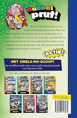 Boek Kapitein Onderbroek en de Pedante Plaaggeesten van de Parallelle Paarse Plee-Planeet