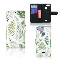 Xiaomi Redmi 6 Hoesje Leaves - thumbnail