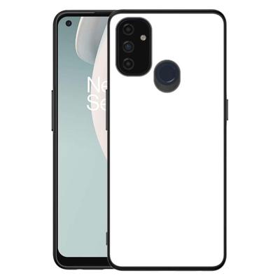 OnePlus Nord N100 Backcover Hoesje Zwart/wit OnePlus Nord N100 Backcover Hoesje Zwart/wit