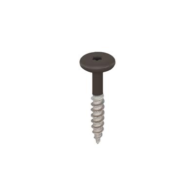 Torx schroef RVS 32 mm 100st Donkerbruin - Keralit (2890)