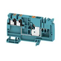 Weidmüller 2522850000 Verdeler-serieklem Steekaansluiting Blauw 20 stuk(s) - thumbnail