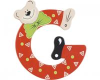 Playshoes letter G beer hout 10 cm - thumbnail