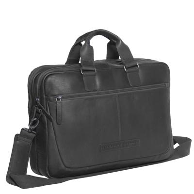 The Chesterfield Brand Seth - Leren Laptoptas - Zwart