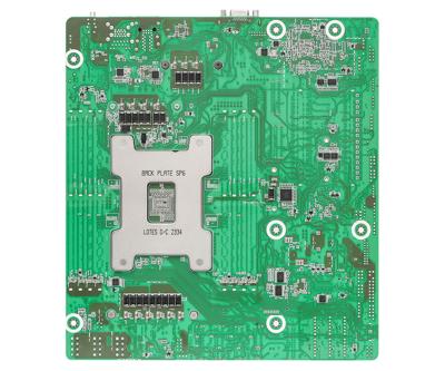 ASRock SIENAD8UD3 Moederbord Socket AMD SP6 Vormfactor Micro-ATX Moederbord chipset SoC