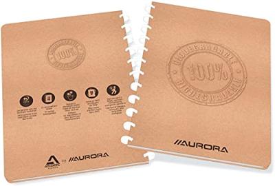 Schrift Adoc BIO A4 ruit 5x5mm 144 pagina&apos;s 90gr kraft | 10 stuks