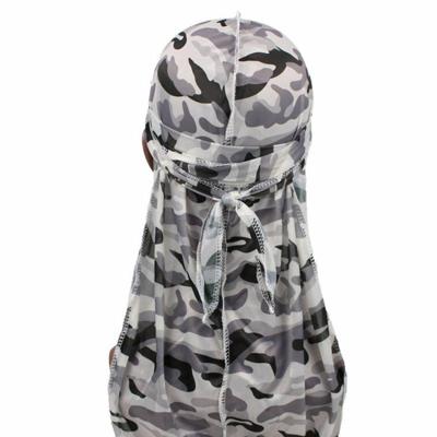 w-4 Camouflage lange-tailed Pirate Hat tulband Cap afdrukken