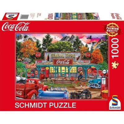 Puzzel - SCHMIDT SPIELE - Coca-Cola Store - 1000 stukjes - Vanaf 12 jaar