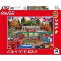 Puzzel - SCHMIDT SPIELE - Coca-Cola Store - 1000 stukjes - Vanaf 12 jaar - thumbnail