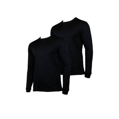 Campri Thermoshirt (2-Pack) heren zwart Campri Thermoshirt (2-Pack) heren zwart