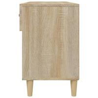 Schoenenkast 102x35x55 cm bewerkt hout sonoma eikenkleurig - thumbnail